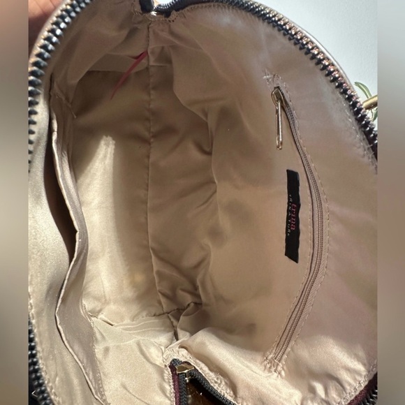 Trina Turk Plum Satchel with Colorful Wallet - Picture 5 of 6